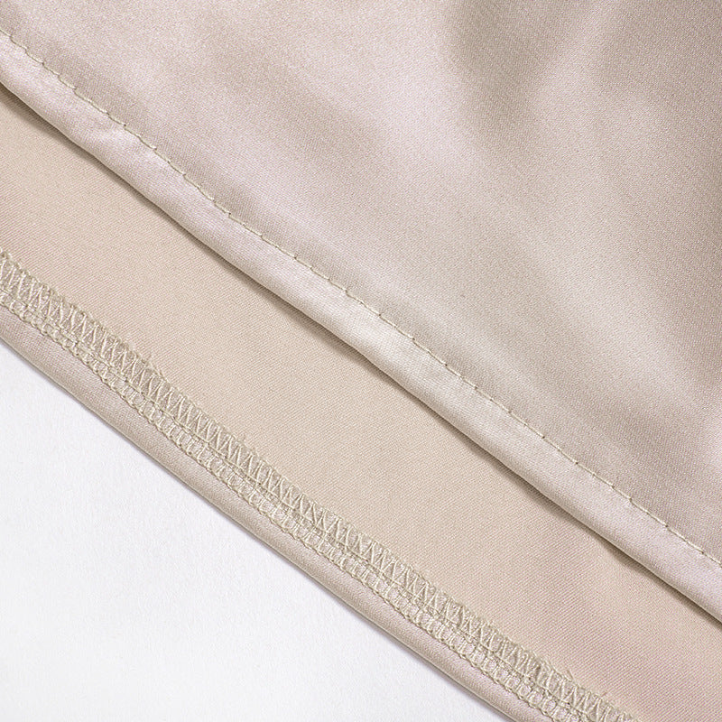 One-shoulder Sleeveless Mini Dress Slim Backless Skirt Party Wedding Dresses