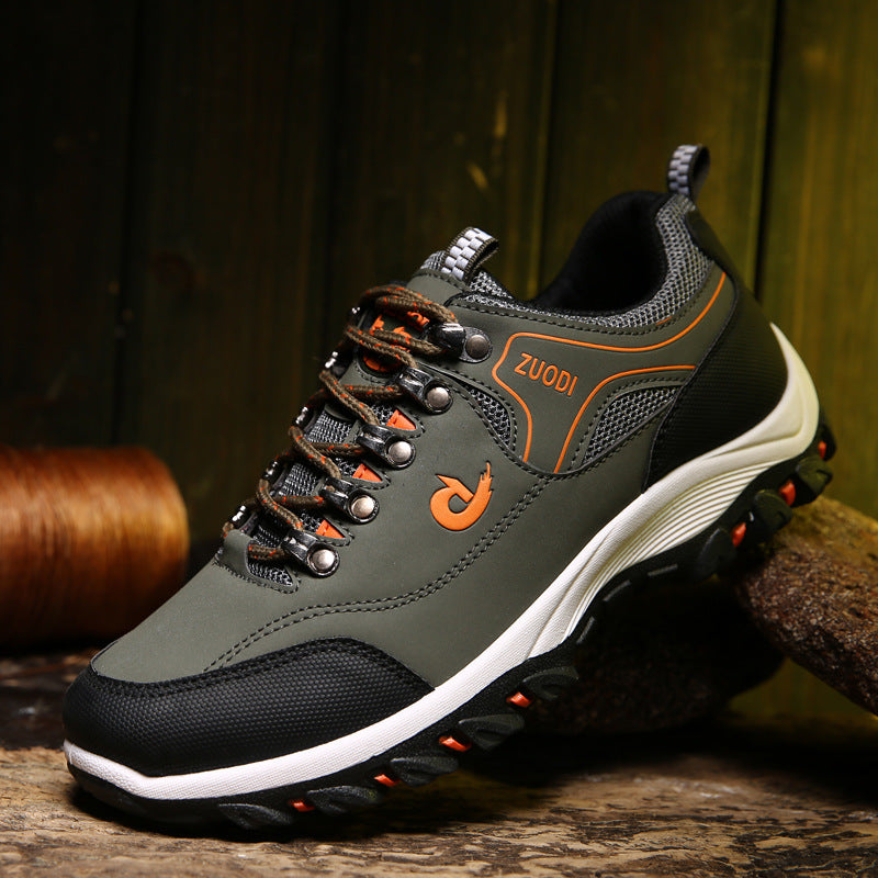 Overfoot outdoor men's hiking shoes
