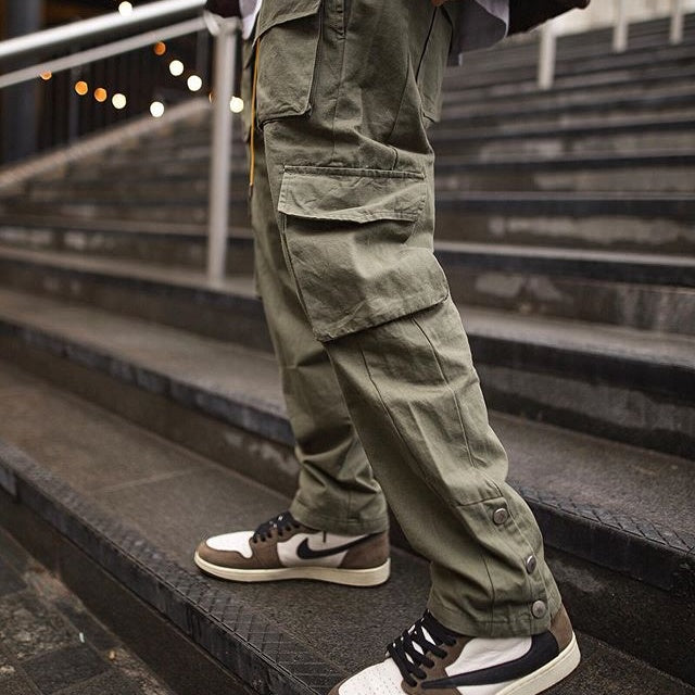 Trousers Men's Fall Winter Sports And Leisure Overalls Loose Large Size