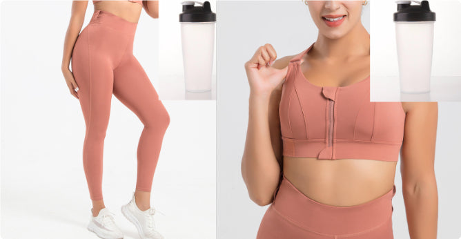 Front Zipper Seamless Bra Push Up Wireless  Bras For Women