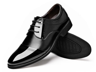 spring new men's business dress fashion lace men's shoes