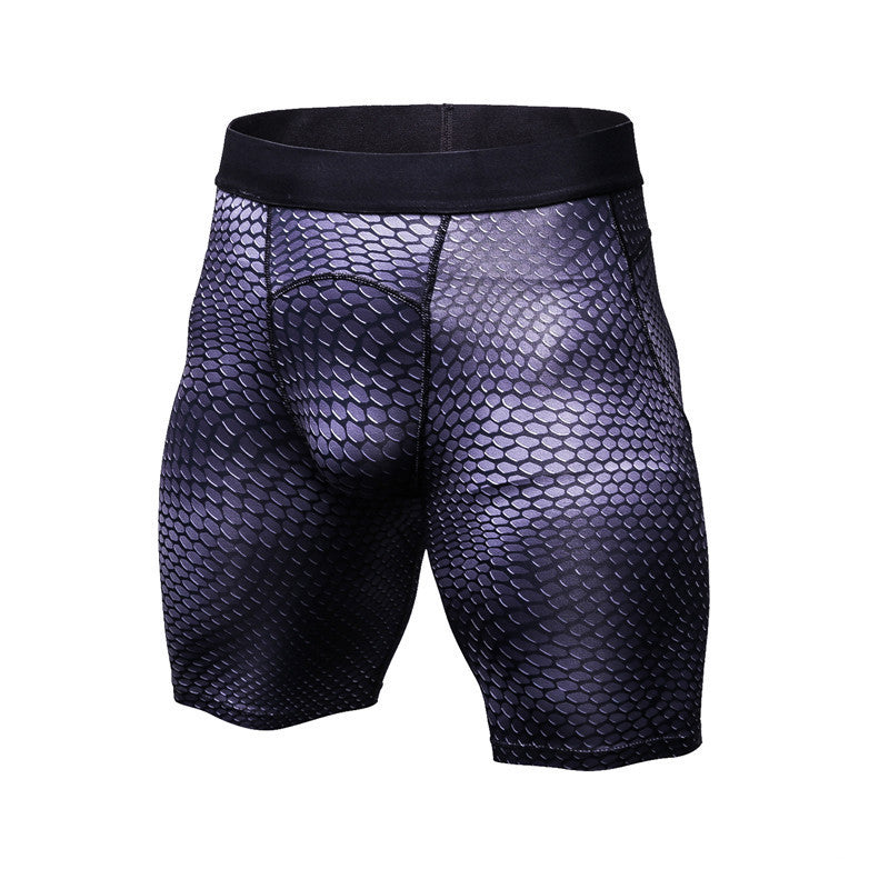 Men's Casual And Comfortable Compression Muscle Gym Shorts