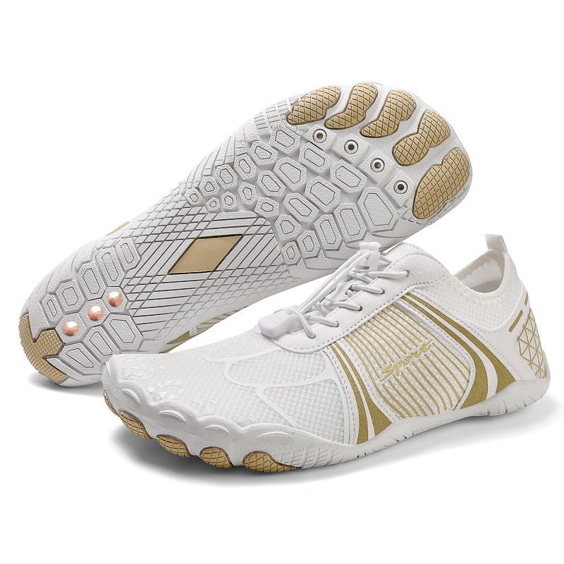 Breathable Shoes Brass Buckle Grounding  Button Back Shoes