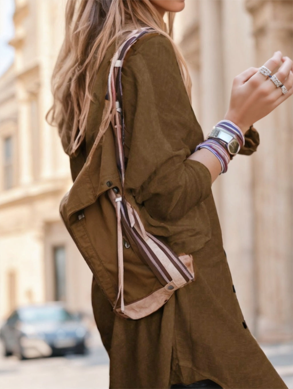 Women's Solid Color Minimalist Long Sleeve Buttoned Shirt