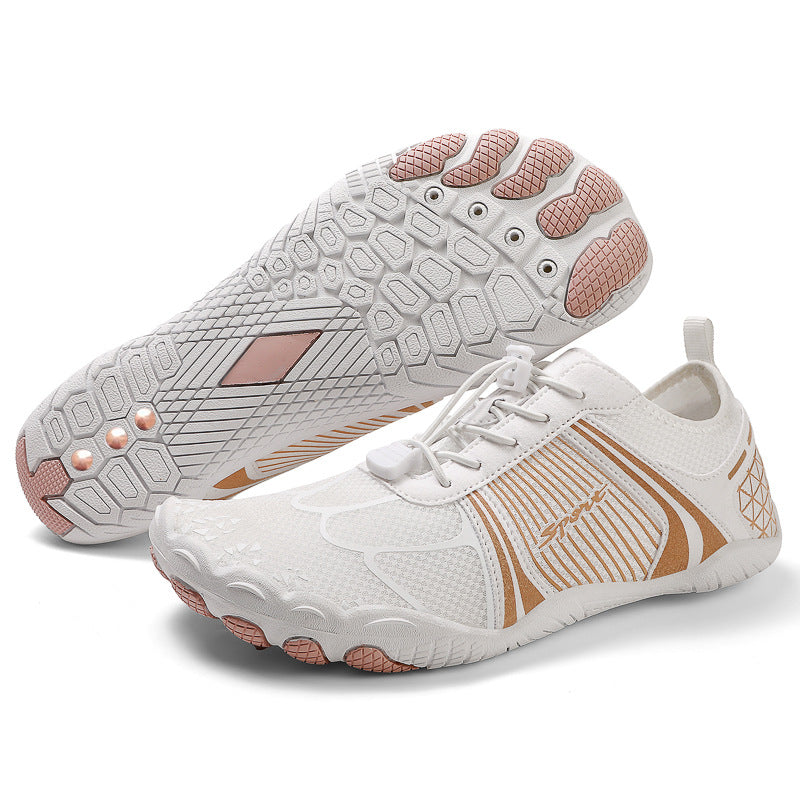 Breathable Shoes Brass Buckle Grounding  Button Back Shoes