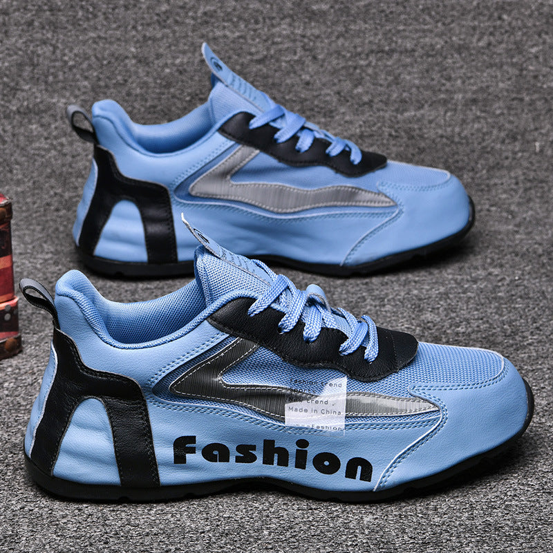 Sports Men's Breathable Mesh Casual  Bag Bottom Dad Shoes